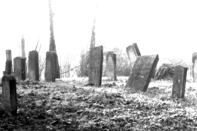 Bad Segeberg - alter jüdischer Friedhof - historische Aufnahme